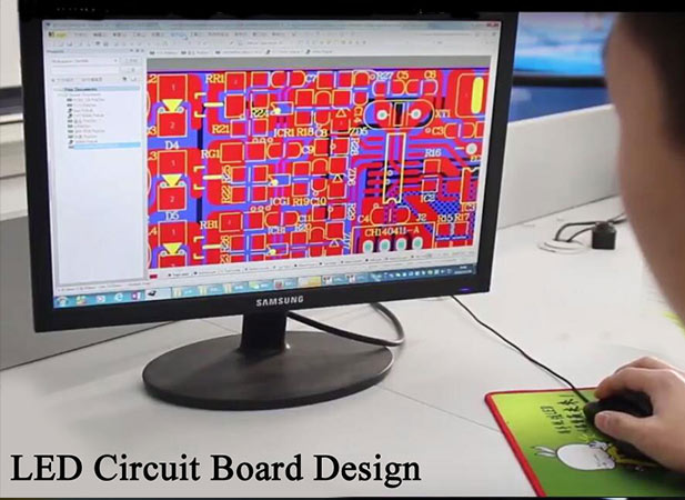 LED Circuit Board Design of RGBW Smart led Landscape Light