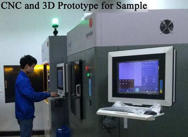 CNC and 3D Prototype for Sample