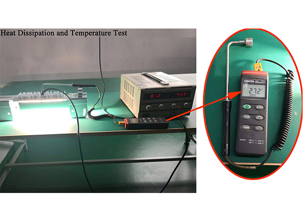 Heat Dissipation and Temperature Test of Landscape Lighting