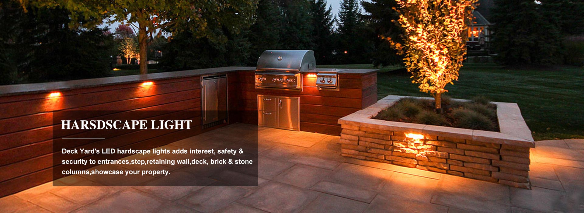 LED Step Deck Hardscape Light