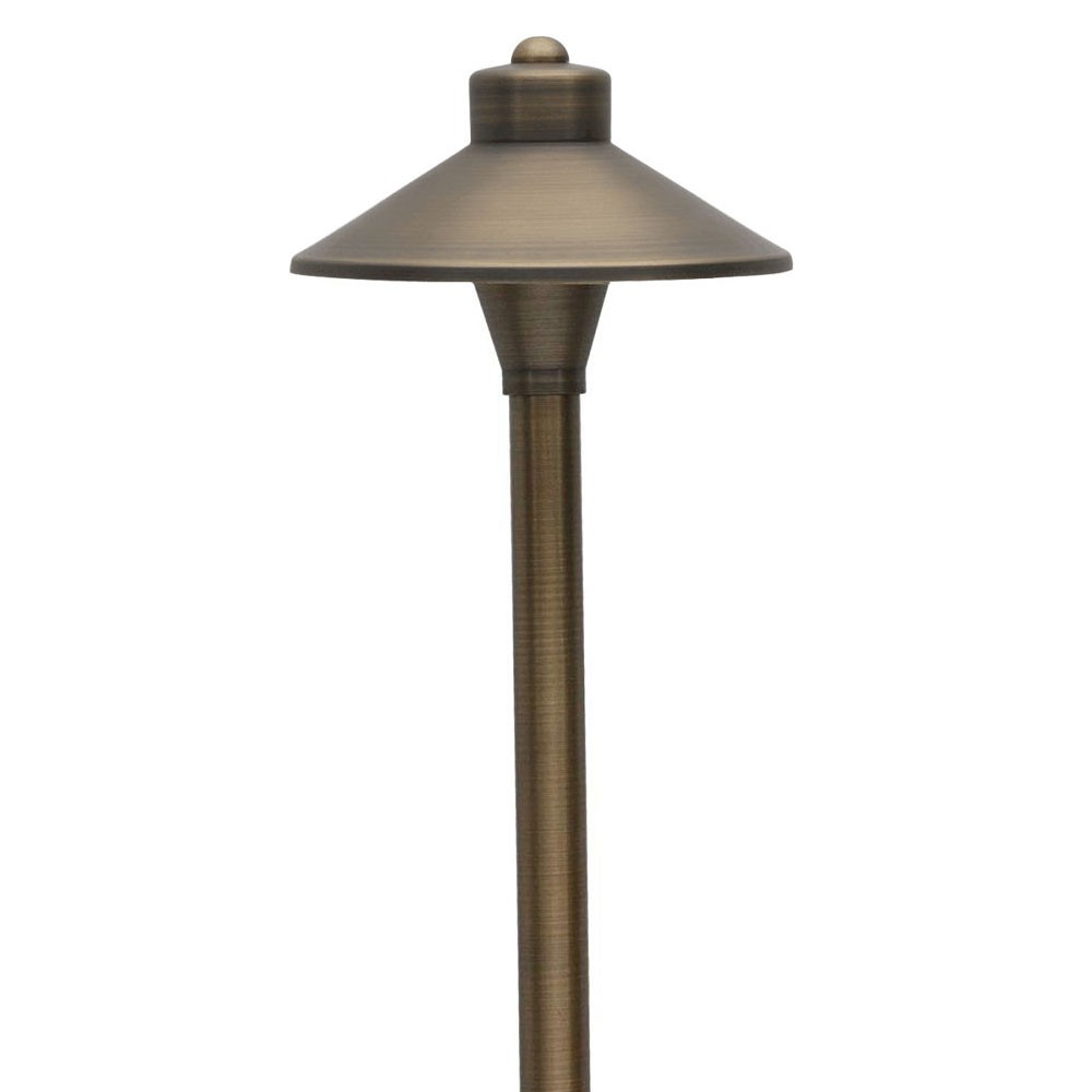 LED Brass Path Light