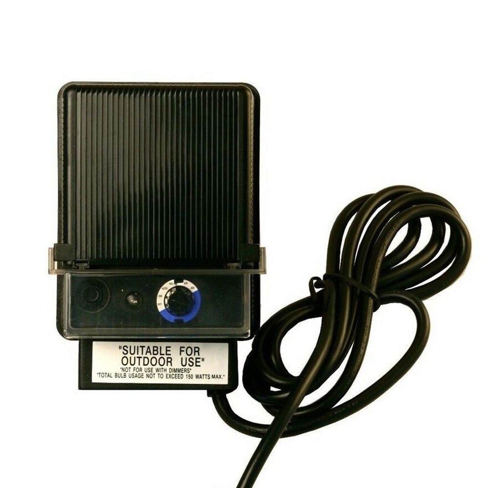 Low Voltage Transformer with Timer and Photocell