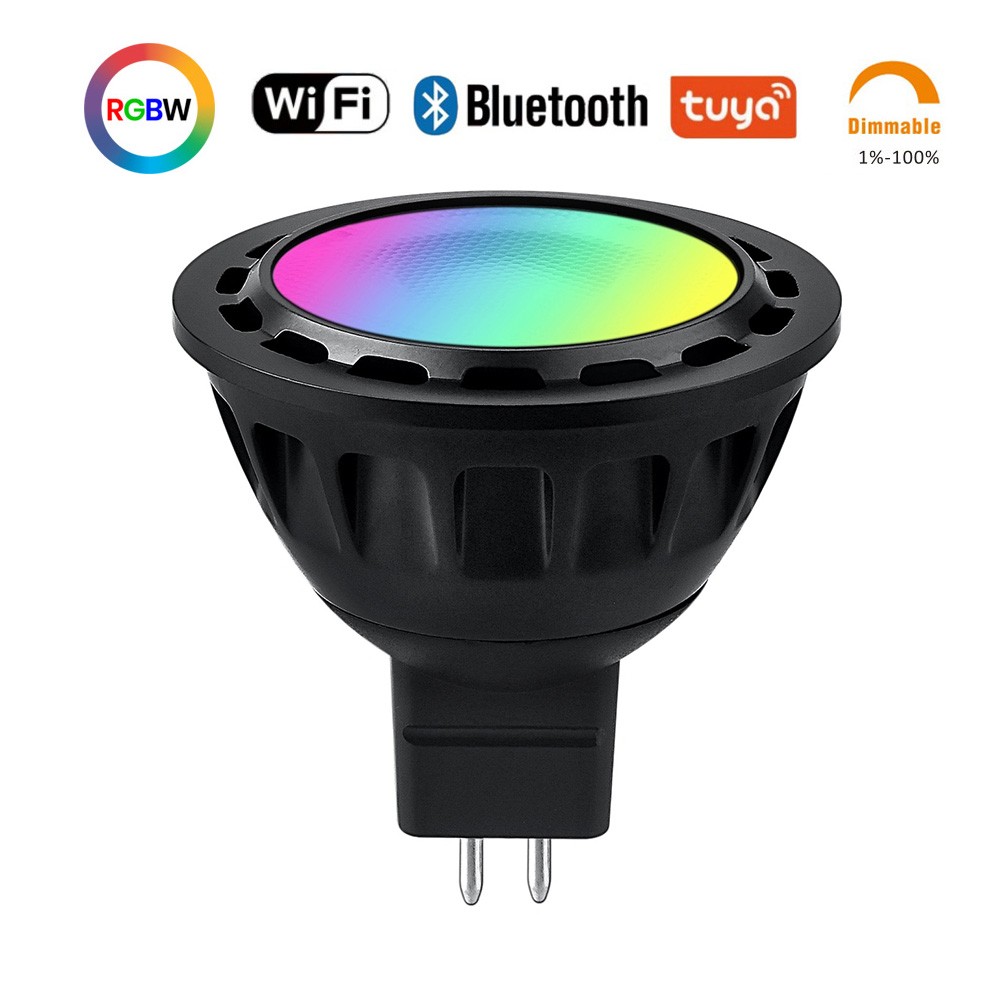 12V WIFI Bluetooth Smart led Spotlight MR16 Bulb for Landscape Spot light uplight